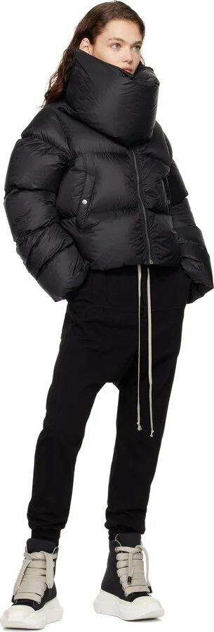 Rick Owens DRKSHDW Black Porterville Jumbo Laced Abstract Sneakers - Image 5