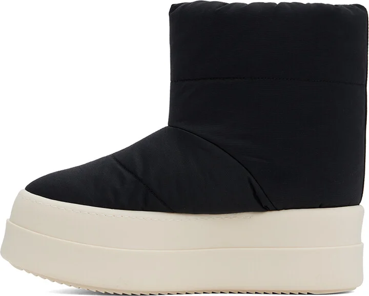 Rick Owens DRKSHDW Black Porterville Mega Bumper Low Lunar Boots - Image 3
