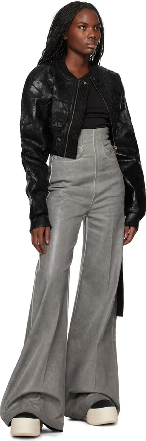 Rick Owens DRKSHDW Black Porterville Mega Bumper Low Lunar Boots - Image 5