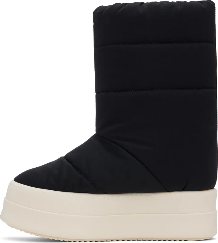 Rick Owens DRKSHDW Black Porterville Mega Bumper Lunar Boots - Image 3