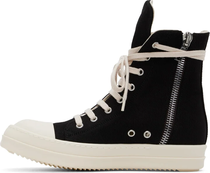 Rick Owens DRKSHDW Black Porterville Sneaks Sneakers - Image 3
