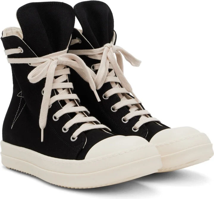 Rick Owens DRKSHDW Black Porterville Sneaks Sneakers - Image 4