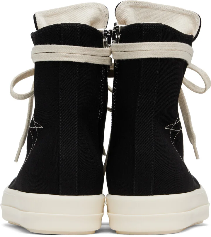 Rick Owens DRKSHDW Black Sneaks Sneakers - Image 2