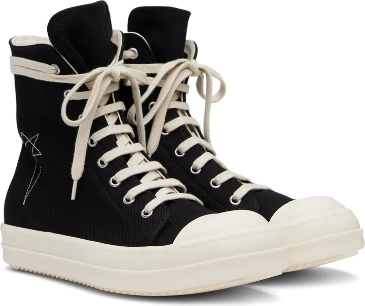 Rick Owens DRKSHDW Black Sneaks Sneakers - Image 4