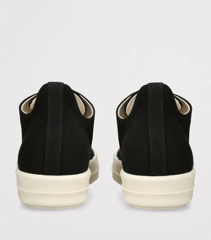 Rick Owens Drkshdw Denim Classic Low-Top Sneakers - Image 2