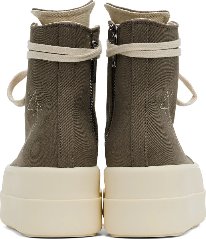 Rick Owens DRKSHDW Gray Porterville Double Bumper Sneaks Sneakers - Image 2