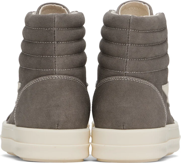 Rick Owens DRKSHDW Gray Vintage High Sneaks Sneakers - Image 2