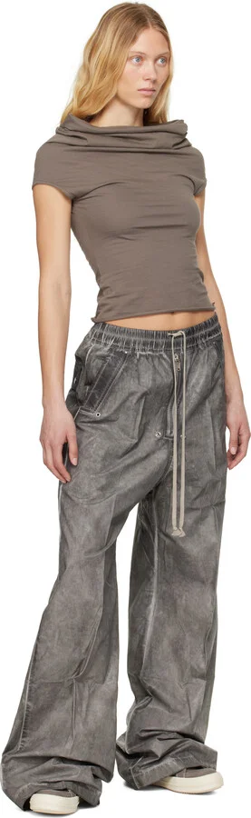 Rick Owens DRKSHDW Gray Vintage High Sneaks Sneakers - Image 5