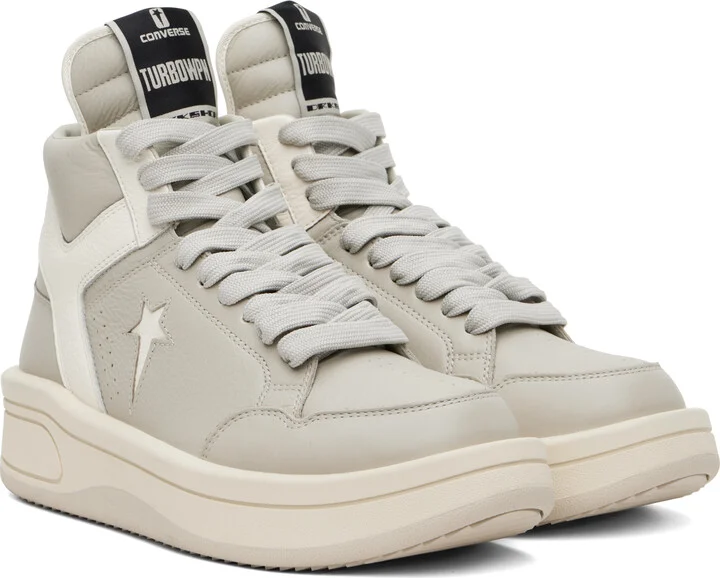 Rick Owens DRKSHDW Off-White Converse Edition TURBOWPN Sneakers - Image 4