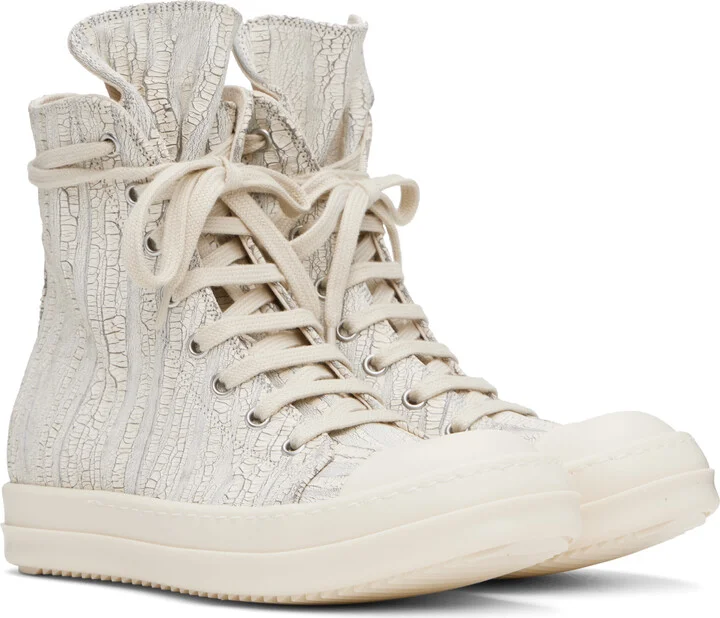 Rick Owens DRKSHDW Off-White Hollywood Megacrust Sneaks Sneakers - Image 4