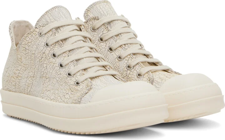 Rick Owens DRKSHDW Off-White Megacrust Sneaks Sneakers - Image 4
