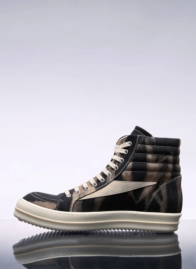 Rick Owens DRKSHDW Vintage Sneakers - Man Sneakers Black Eu - 40 - Image 4