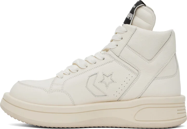 Rick Owens DRKSHDW White Converse Edition TURBOWPN Sneakers - Image 3