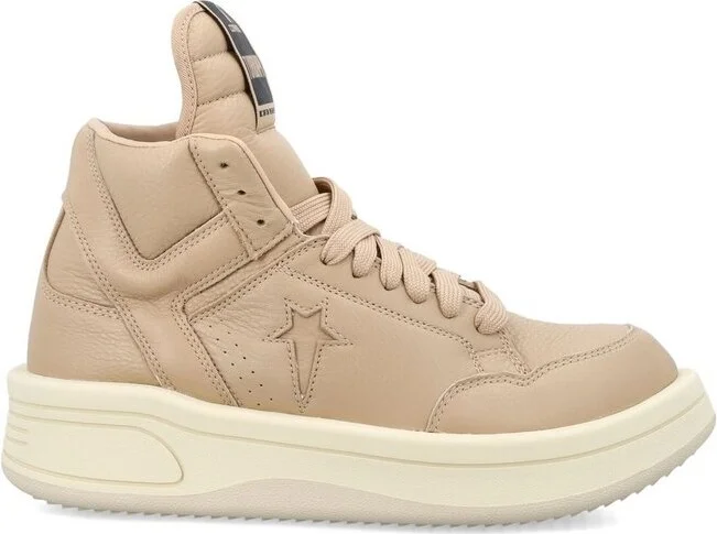 Rick Owens DRKSHDW X Converse High-Top Lace-Up Sneakers