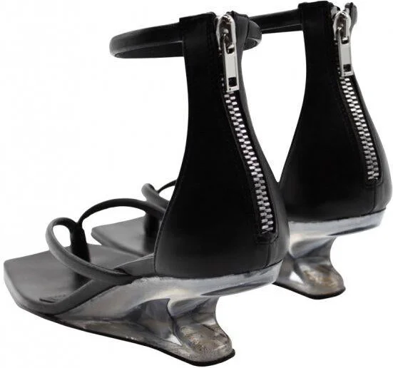Rick Owens Fogachine Cantilever 45 Thong Sandal Shoes - Image 3