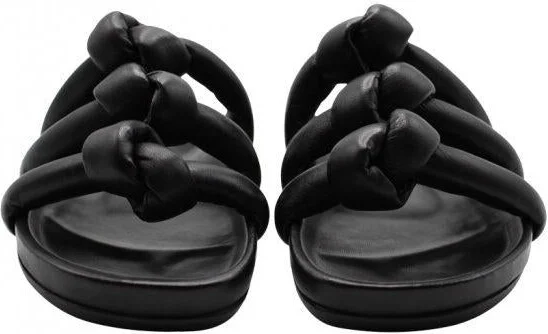 Rick Owens Fogachine Knotted Open-Toed Slip On Sandal Shoes - Image 2