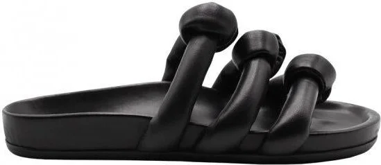 Rick Owens Fogachine Knotted Open-Toed Slip On Sandal Shoes