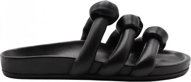 Rick Owens Fogachine Knotted Slip-On Sandals
