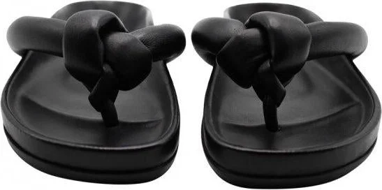 Rick Owens Fogachine Knotted Slip On Strap Sandal Shoes - Image 3