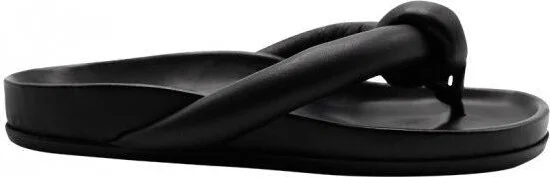 Rick Owens Fogachine Knotted Slip On Strap Sandal Shoes