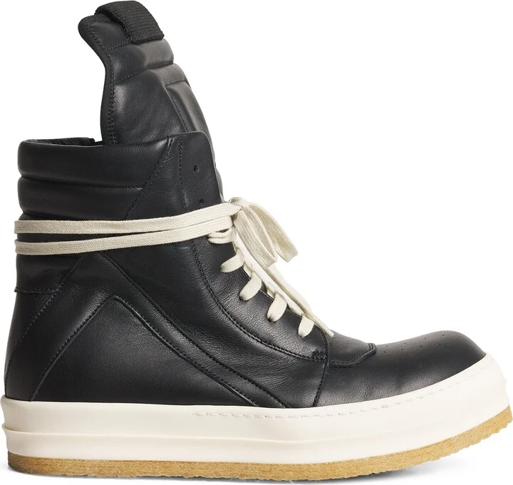 Rick Owens Geobasket High-Top Sneakers