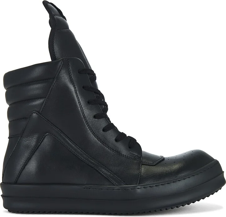 Rick Owens Geobasket Sneakers in Brown