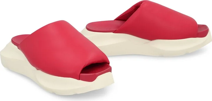 Rick Owens Geth Leather Slides - Image 3