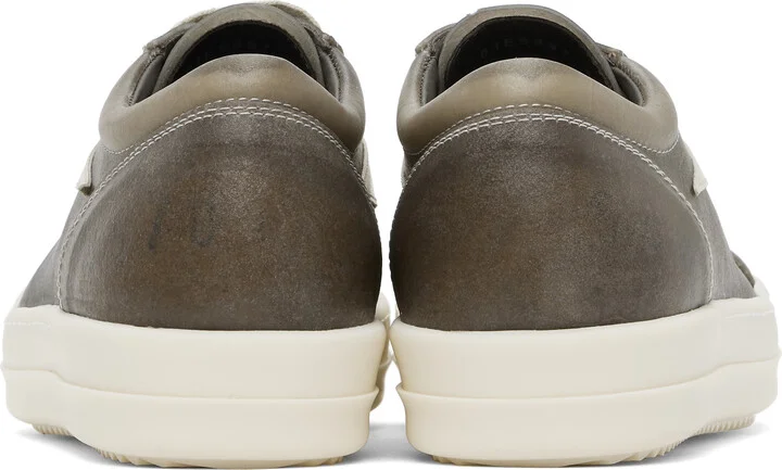 Rick Owens Gray Hollywood Vintage Sneaks Sneakers - Image 2