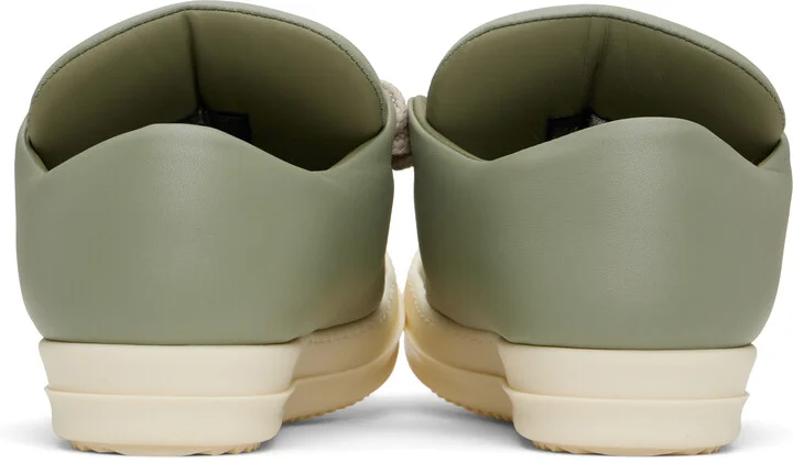 Rick Owens Green Hollywood Jumbolace Sneakers - Image 2