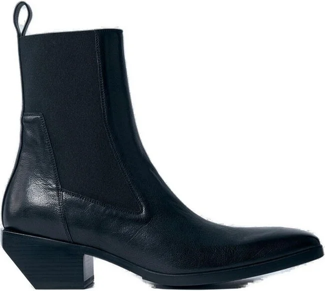 Rick Owens Heeled Sliver Boots