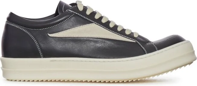 Rick Owens Hollywood Lace-Up Sneakers