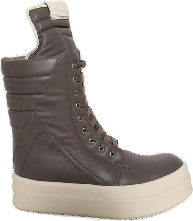 Rick Owens Hollywood Runway Mega Geobasket Sneakers