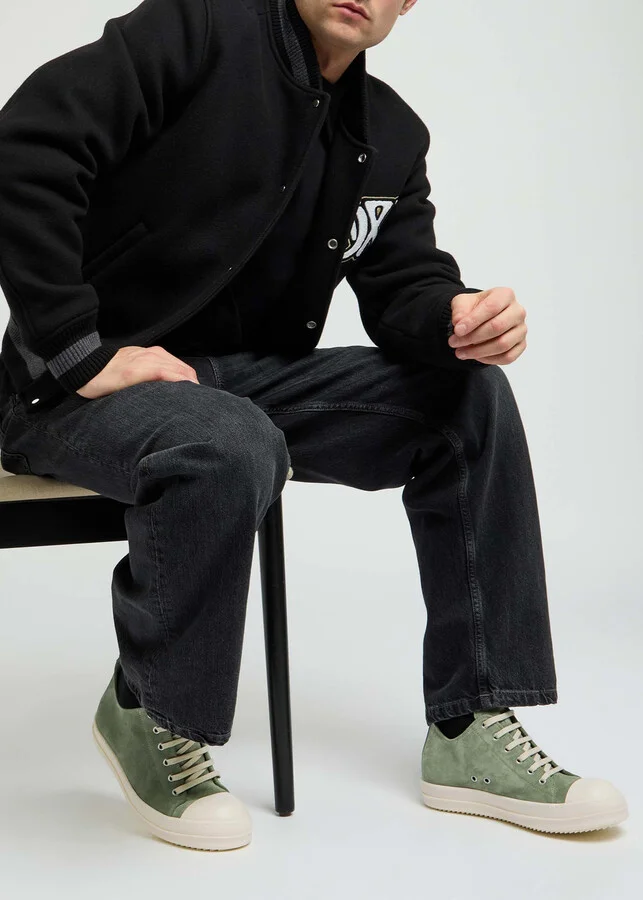Rick Owens Hollywood Suede Sneakers - Image 5