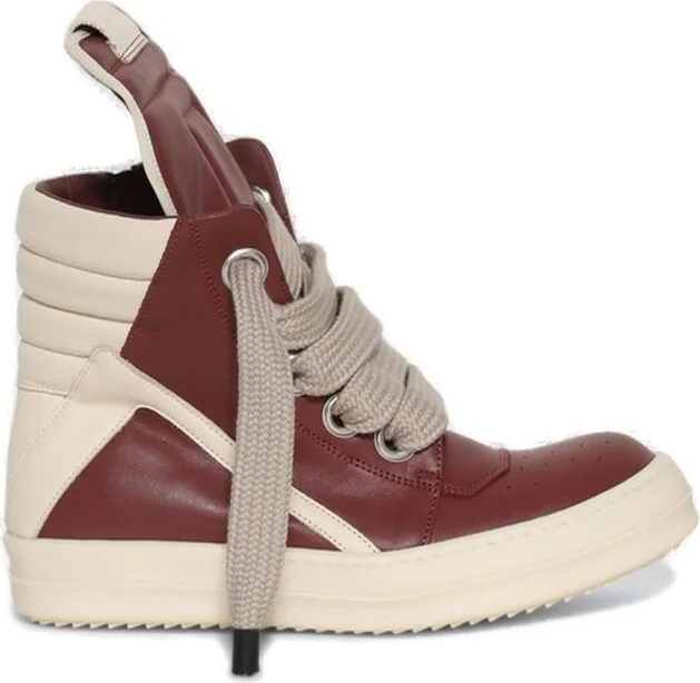 Rick Owens Jumbolace Geobasket Sneakers