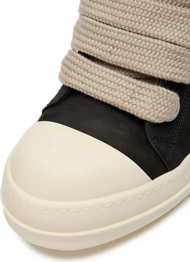 Rick Owens Jumbolace Suede Sneakers - Image 4