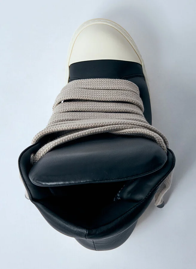 Rick Owens Jumbolaced Geobasket Sneakers - Man Sneakers Black Eu - 45 - Image 5