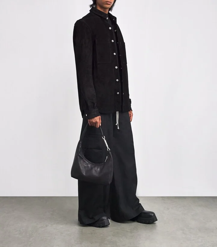 Rick Owens Leather Beatle Bozo Tractor Boots - Image 6