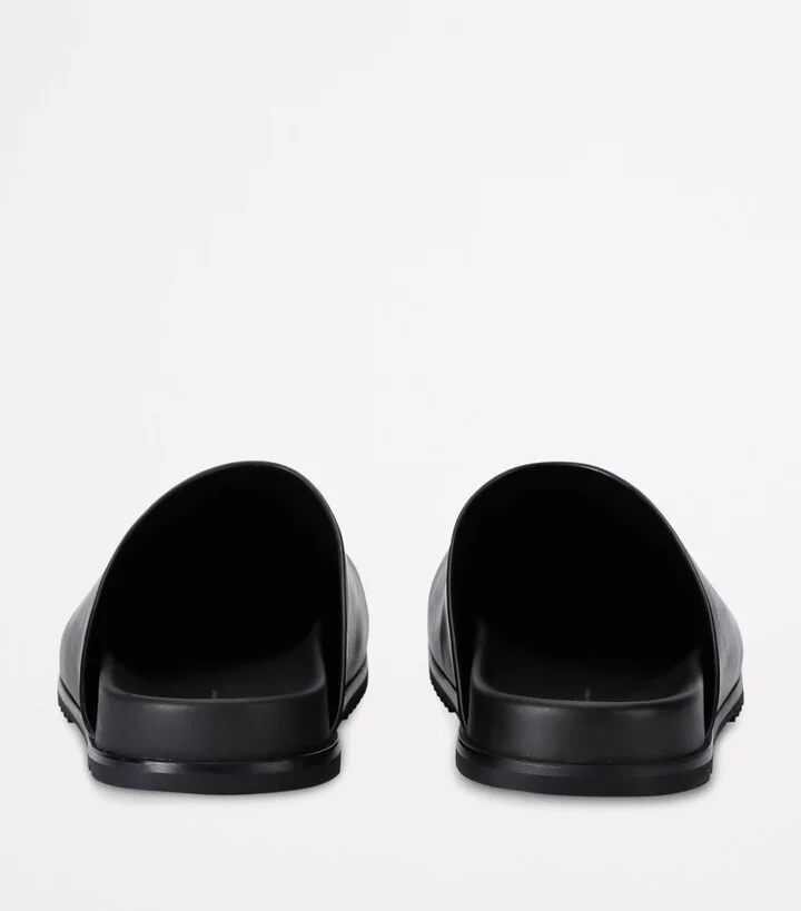Rick Owens Leather Granola Mules - Image 2