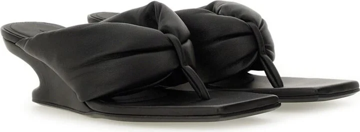 Rick Owens Leather Sandal - Image 2