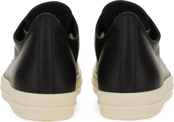 Rick Owens Leather Sneaker - Image 6