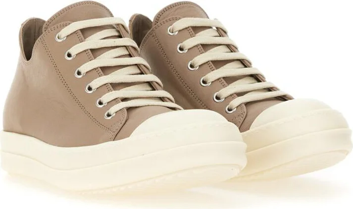 Rick Owens Leather Sneaker - Image 2