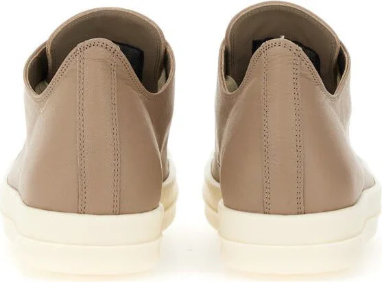 Rick Owens Leather Sneaker - Image 3