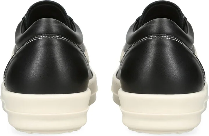 Rick Owens Leather Vintage Low-Top Sneakers - Image 2