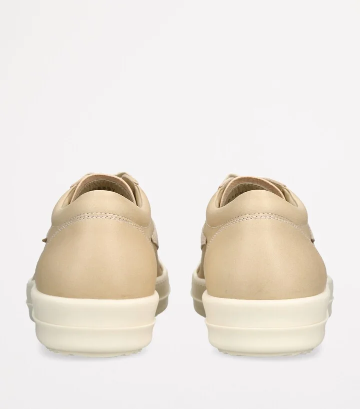 Rick Owens Leather Vintage Low-Top Sneakers - Image 2