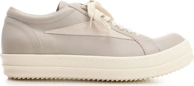 Rick Owens Lido Vintage Lace-Up Sneakers