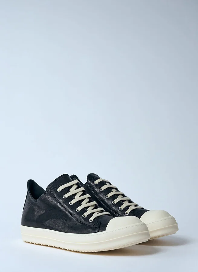 Rick Owens Low Sneakers - Man Sneakers Black Eu - 42 - Image 2