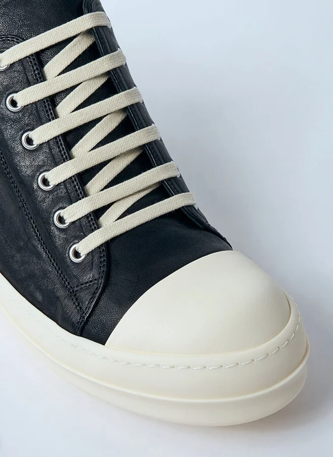 Rick Owens Low Sneakers - Man Sneakers Black Eu - 42 - Image 3