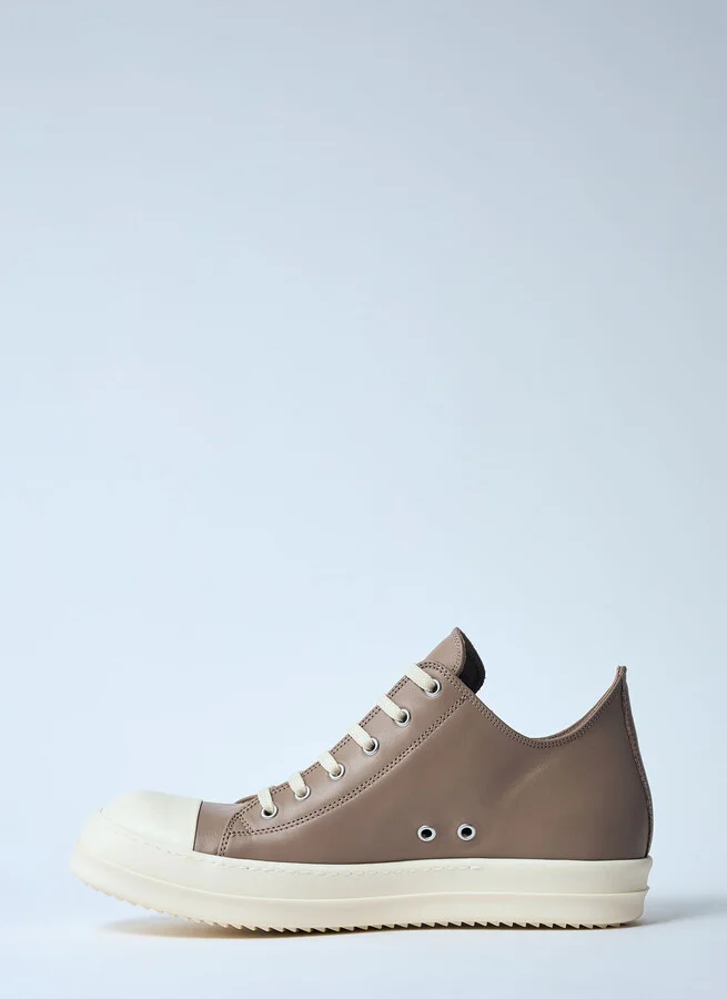 Rick Owens Low Sneakers - Man Sneakers White Eu - 40 - Image 4
