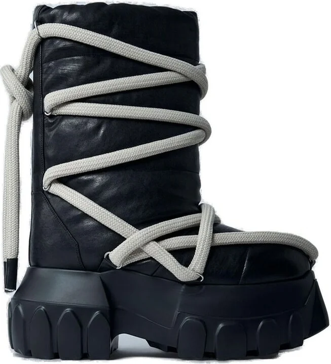 Rick Owens Lunar Mega Tractor Boots
