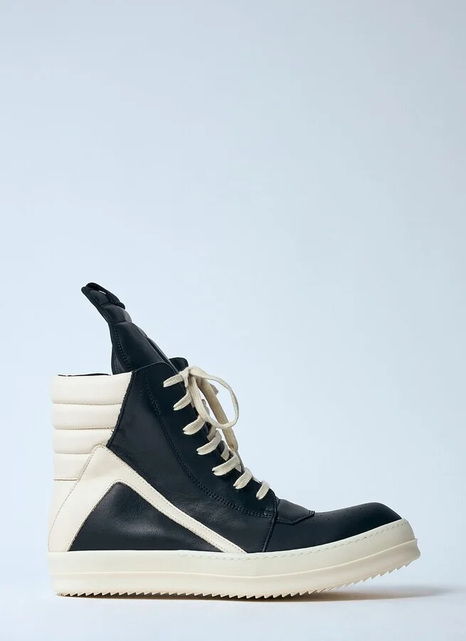 Rick Owens Mega Bumper Geobasket Sneakers - Man Sneakers Black Eu - 41